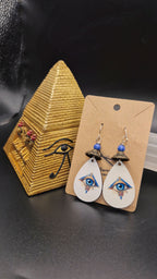 Mystic Eye Teardrop Earrings