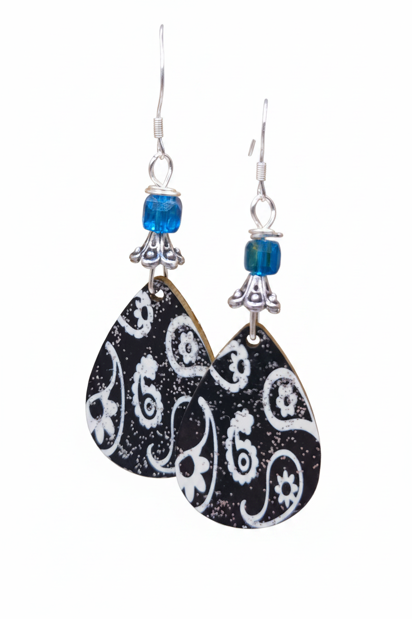 Midnight Swirl Statement Drops
