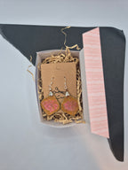 Clay Mandala Drop Earrings