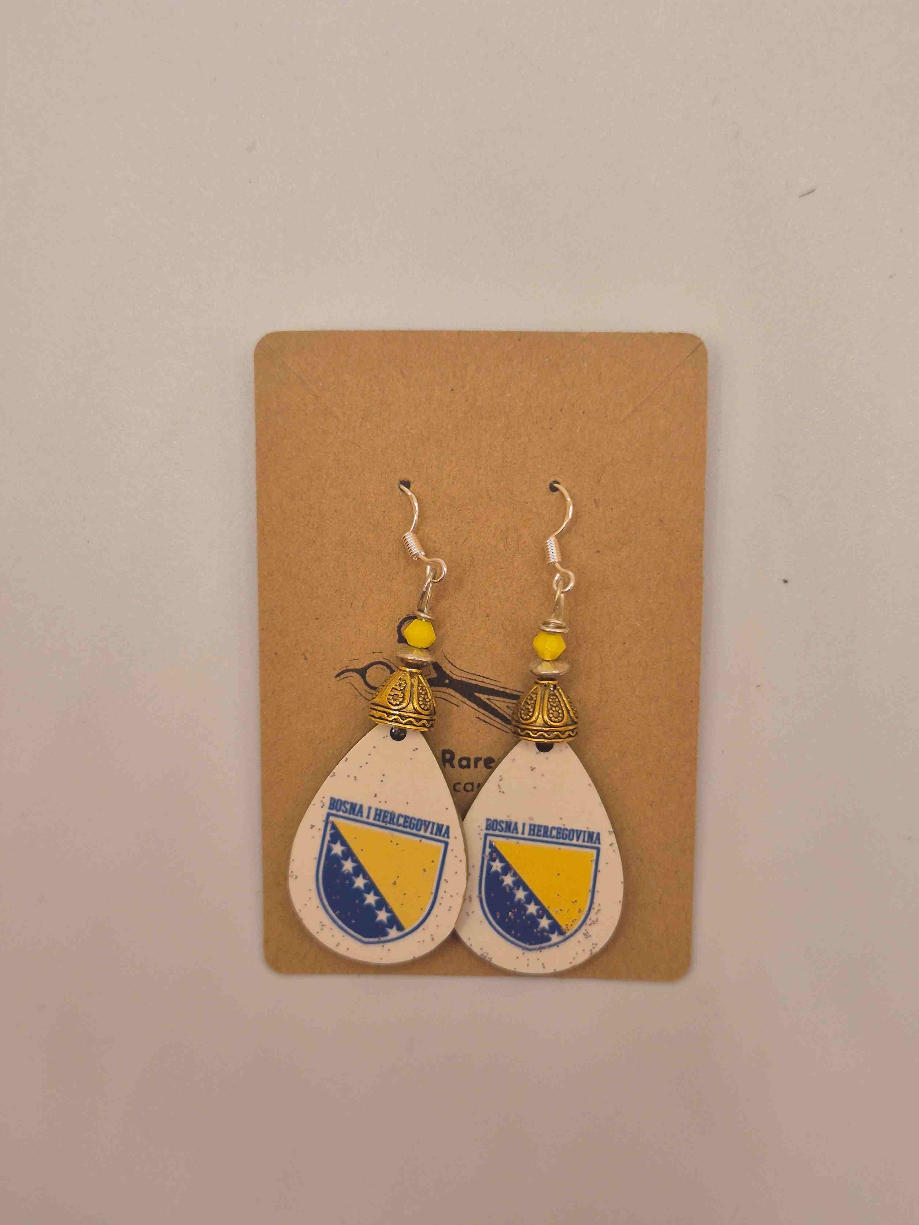 Bosna i Hercegovina Teardrop Earrings