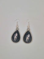 Vintage Night Drive Teardrop Earrings
