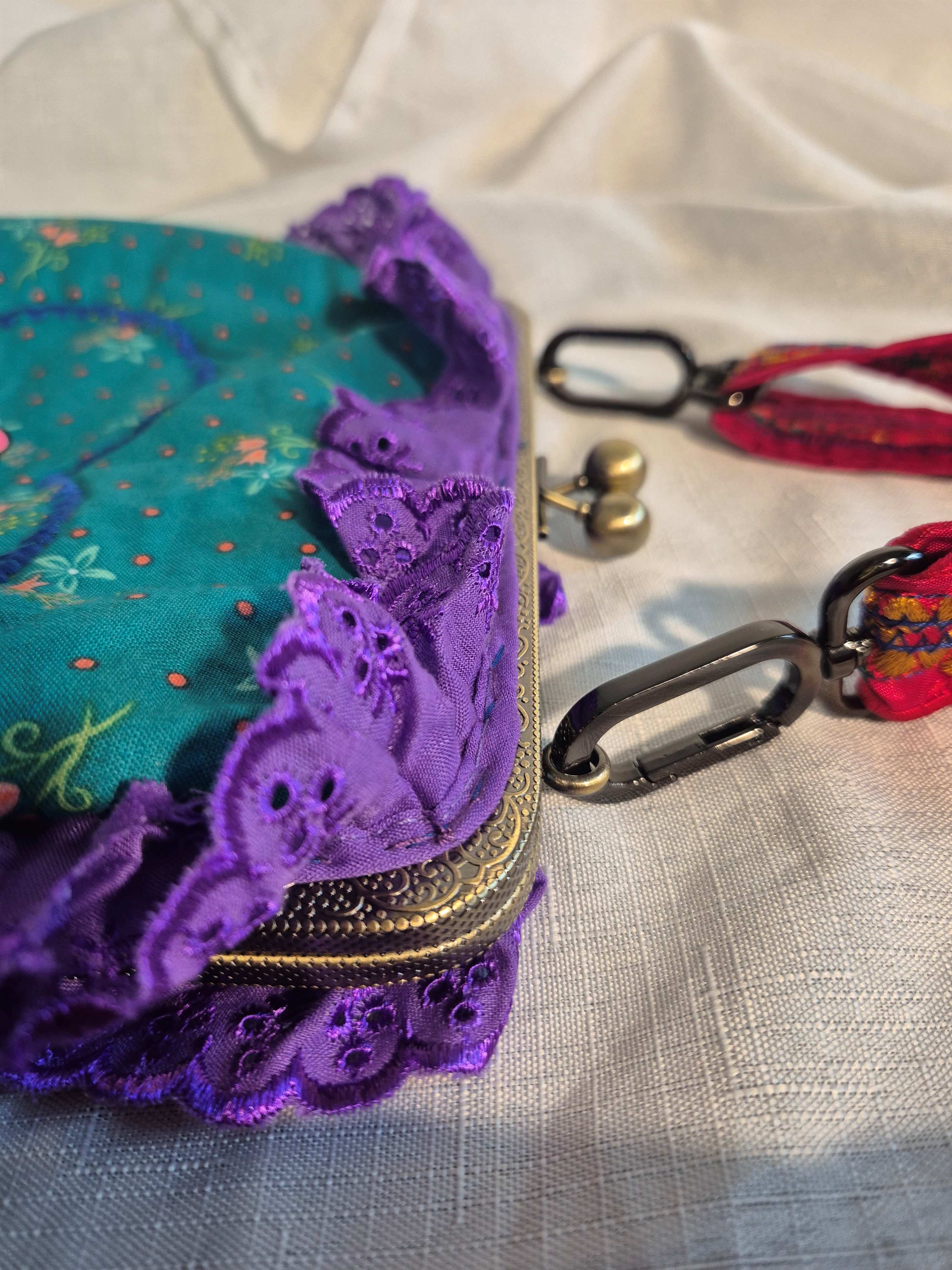 Gypsy Soul Embroidered Crossbody Bag