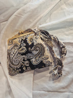 Paisley Kiss Clasp Bag