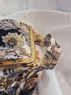 Paisley Kiss Clasp Bag