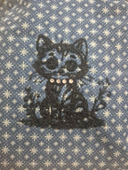 Midnight Cat Kiss-Clasp Bag