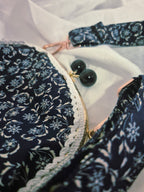 Midnight Daisy Crossbody Bag
