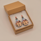 Donji Miholjac castle earrings in a gift box