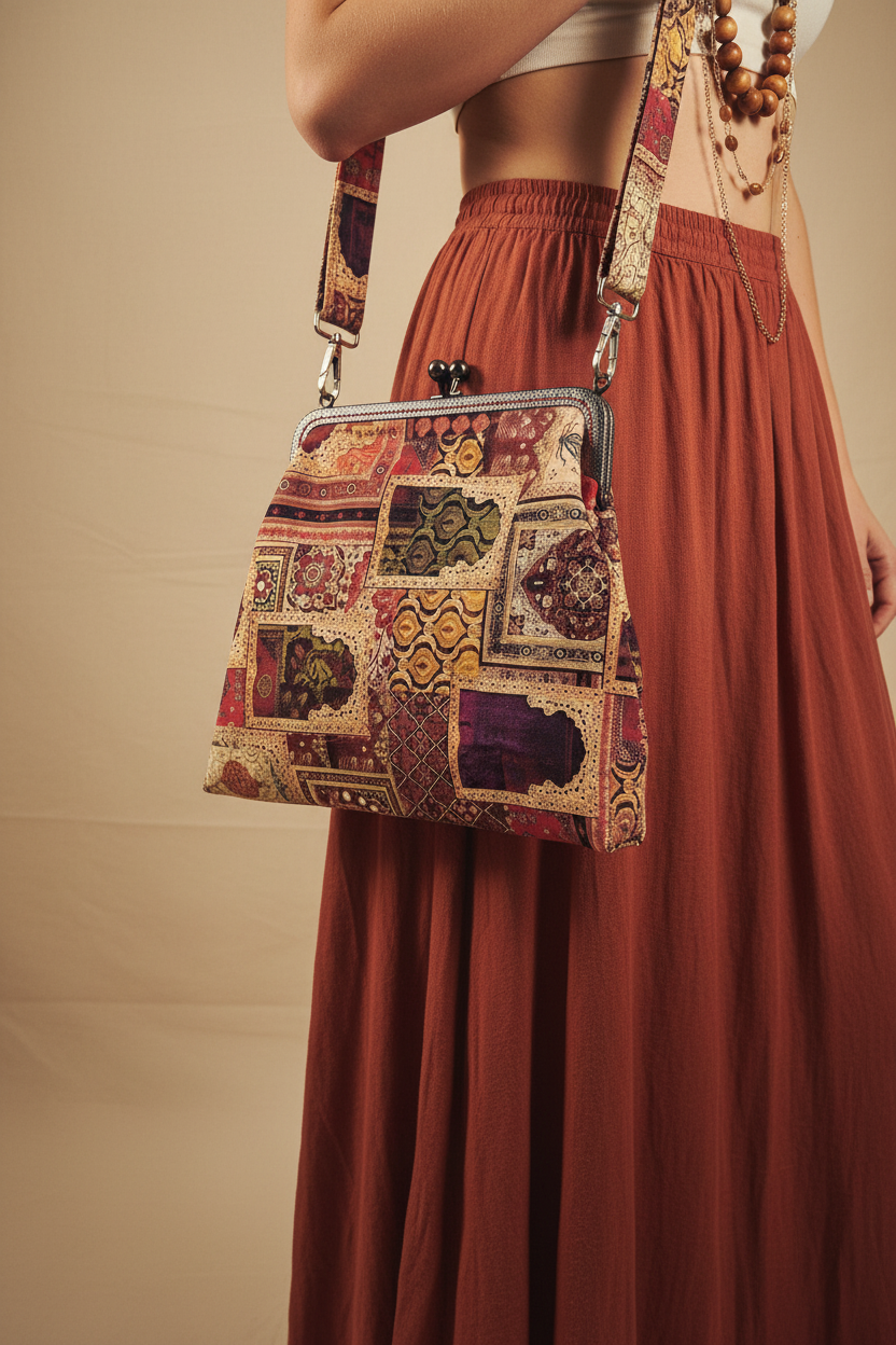 Patchwork Bag - Close Up Retry