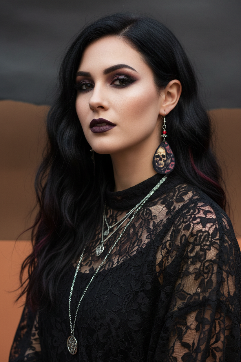 Skull Earrings - Different Woman